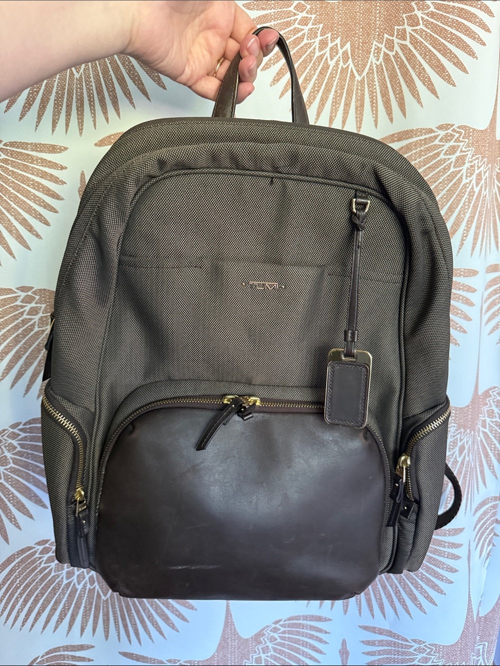 TUMI Voyager Calais Laptop / Leather